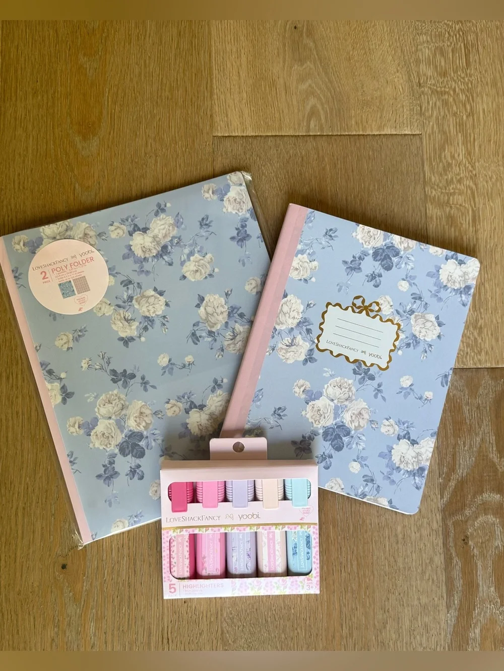 LoveShackFancy Everyblooming Rosettes back to school mini set
